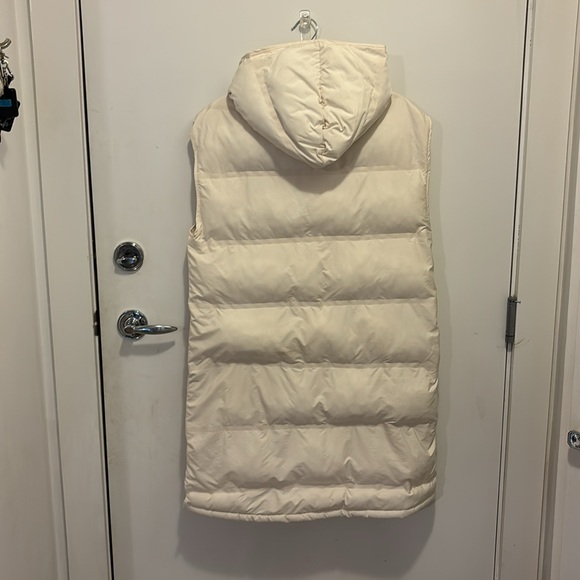 Mango long quilted winter vest. Size women’s medium. Waterproof. - Picture 2 of 4